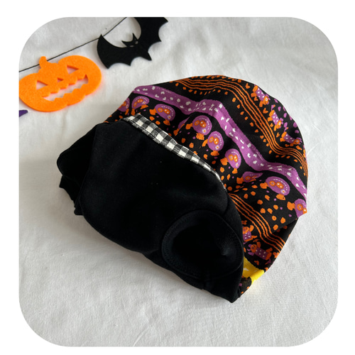 ハロウィン☆バルーンワンピース【受注】犬服オーダー（SSS～LLL