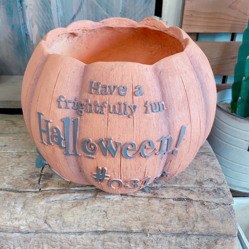 ミルキーさま20%OFF 陶器鉢 ハロウィン　コウモリ鉢　パンプキンとねずみさん ミルキーさま20%OFF 陶器鉢 ハロウィン コウモリ鉢 パンプキンとねずみ