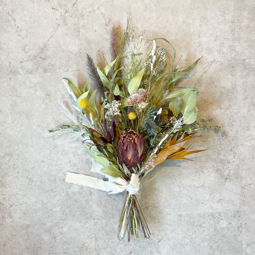 季節の花束 スワッグ ドライフラワー 誕生日 結婚祝い 開店祝い