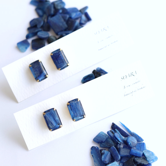 gemstone  jewelry   カイヤナイト 1枚目の画像