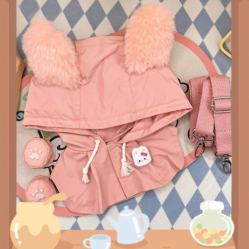 着せ替えぬいぐるみ服 20cmぬいぐるみ 20cmぬい服 キャンディー雨着 2