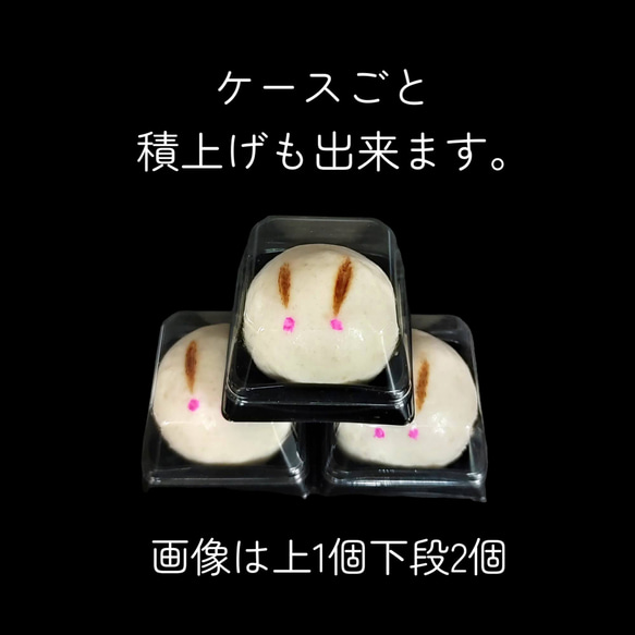 季節限定商品 月見まんじゅう 個包装 国産小豆のこし餡入り 6個入 ＊９月８日以降配送 到着日時指定可 4枚目の画像