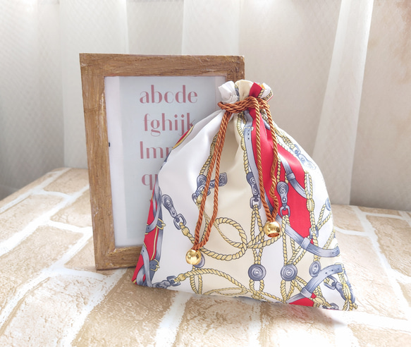 ヴィンテージスカーフ・巾着袋(whR) ポーチ tty 通販 16416351