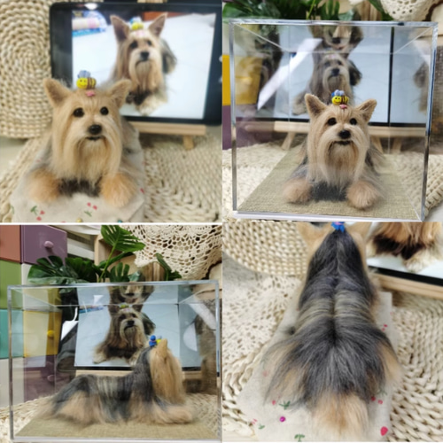 オーダーメイド】うちの子 犬猫リアルタッチ羊毛フェルト 全身