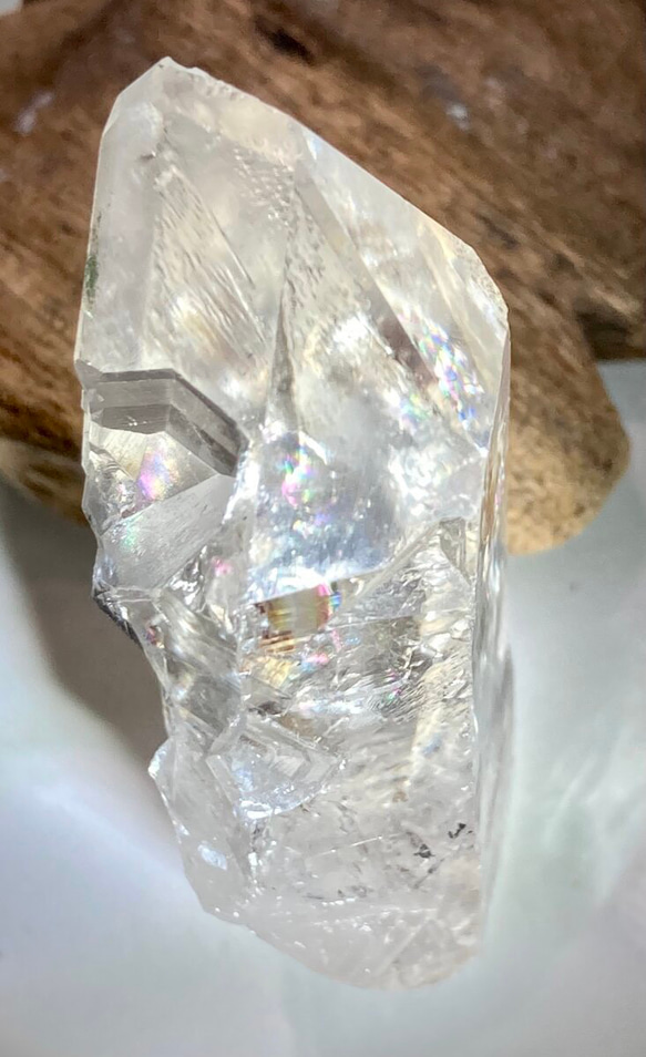 タイムリンク　マニフェステーション　虹✨ トマスゴンサガ産 水晶　クリスタル タイムリンク マニフェステーション 虹✨ トマスゴンサガ産 水晶