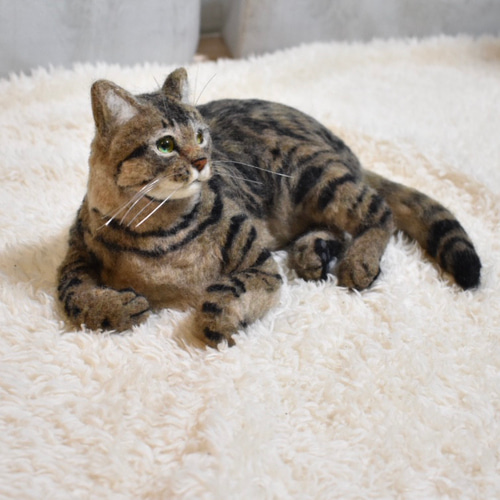 オーダーメイド】あなたの猫さんお作りします 羊毛フェルト 受注