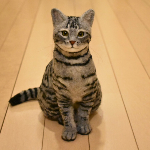 オーダーメイド】あなたの猫さんお作りします 羊毛フェルト 受注