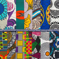 ハギレセット＊120枚組  アフリカ布 アフリカン 小物作り ハンドメイド 手作り 手芸用品 布 カットクロス 5枚目の画像