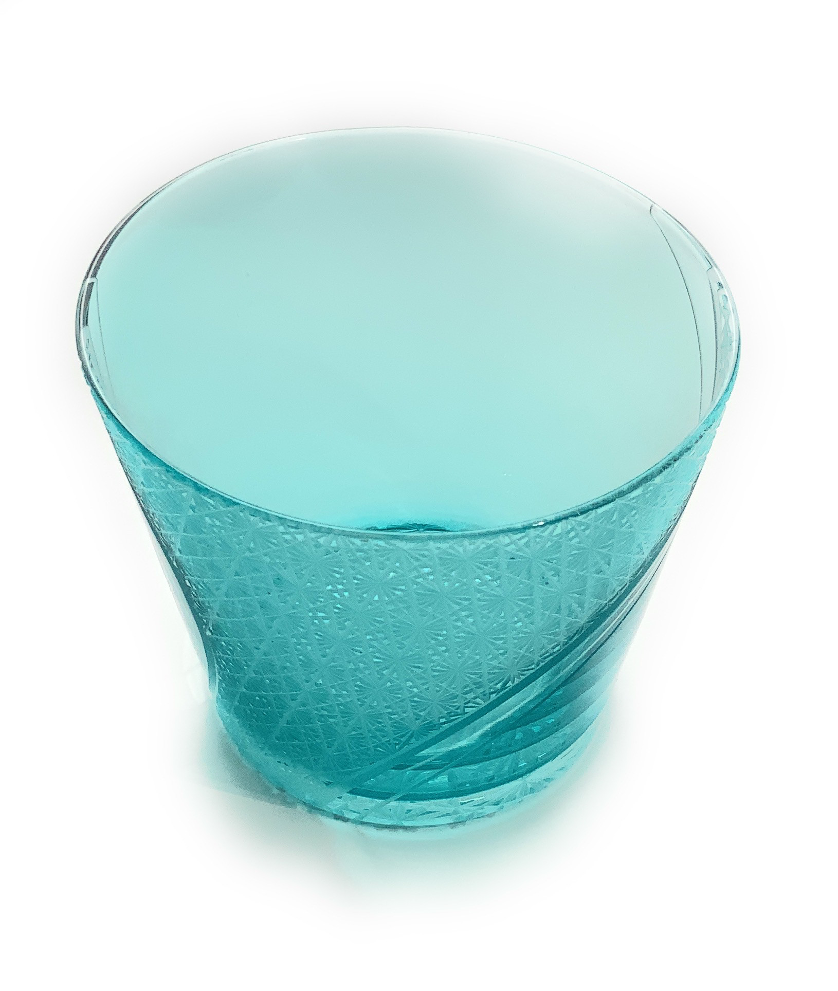 KILIKO-東京切子(花切子)ロックグラス　松葉菊