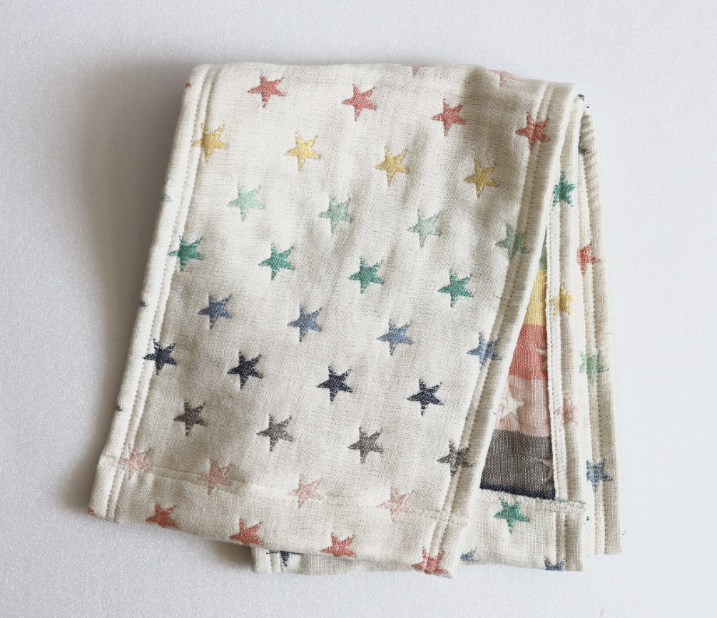 1点のみ出品 fuwara 香ばしい 6重ガーゼ ハンカチ タオル 