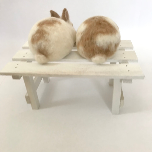 作家様　羊毛フェルトのうさぎ　ロップイヤー　ホーランドロップ　アーティストドール 作家様 羊毛フェルトのうさぎ ロップイヤー ホーランドロップ