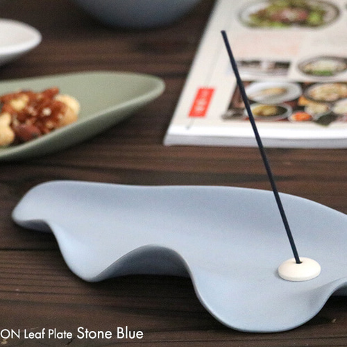 NR CERAMICS HIN｜LEAF PLATE リーフプレート 全3色 陶器 器 韓国 中皿