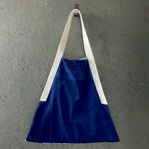 サーフボードキャリーバッグ エスニック柄(Navy) ロングボード ミッド