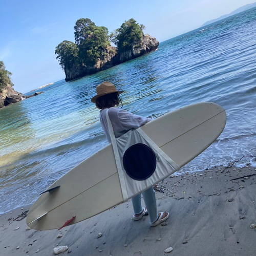 バッグにもなるサーフボードキャリーバッグ BEACHED DAYS サーフキャリーバッグ / ビーチドデイズ ボード