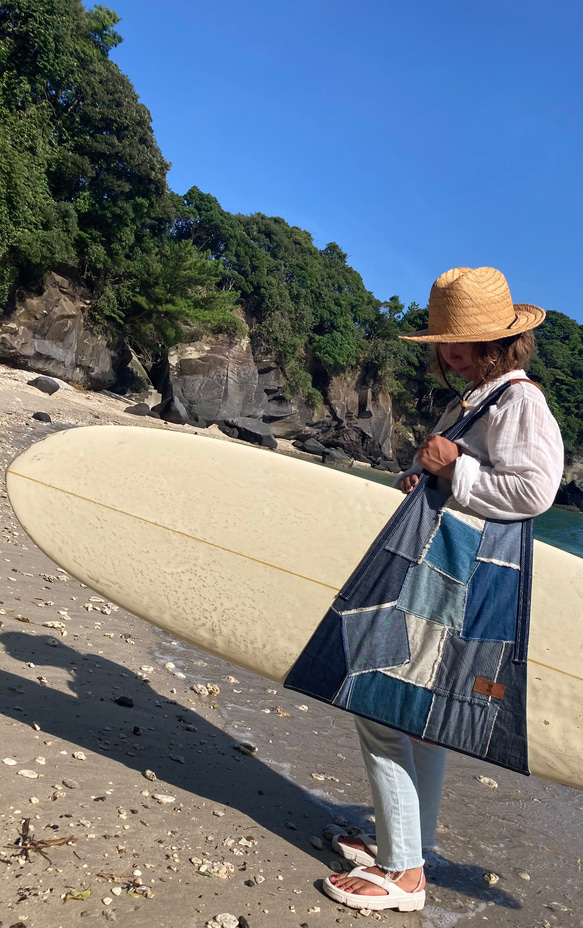 バッグにもなるサーフィンボードキャリーバッグ サーフボード ロングボード キャリー BEACHED DAYS ビーチド