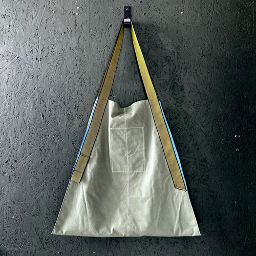 サーフボードキャリーバッグ パッチワークデニム(khaki) ロング