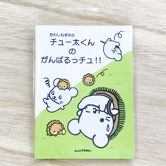 ミニ絵本「たわしねずみのチュー太くんの かんばるっチュ ミニ絵本「たわしねずみのチュー太くんの かんばるっチュ