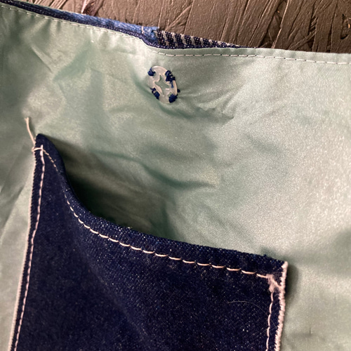 サーフボードキャリーバッグ パッチワークデニム(denim) ロング