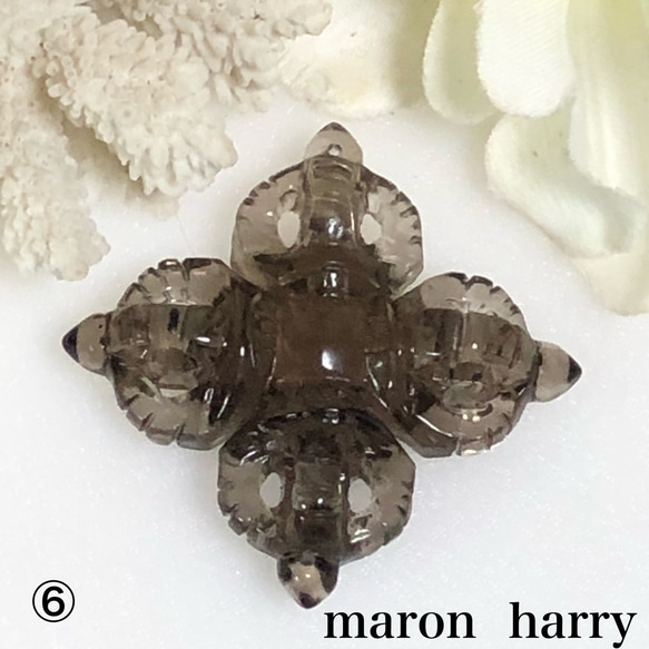 カツマ（羯磨）・天然石・左右（上下）ペンダント穴