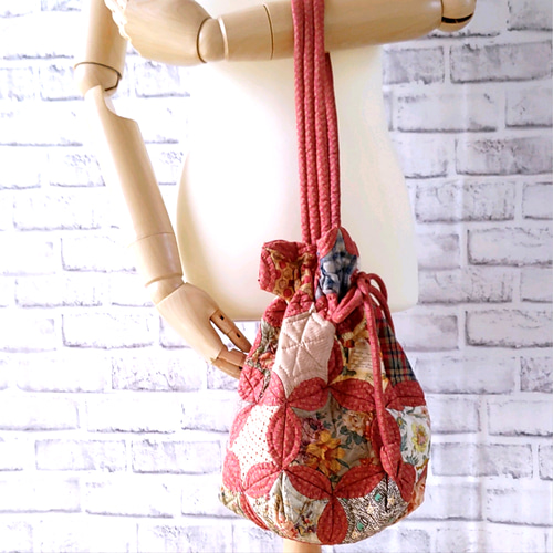 巾着袋(パッチワークキルト ハンドメイド)｜Yahoo!フリマ（旧
