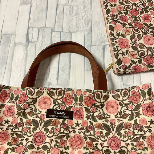 ♦リバティ♦ハンドメイドバッグ♦ビニコ　ラミネート♦エメラルドベイ　♦美品 リバティ ラミネートバッグインバッグ その他バッグ Joli sac