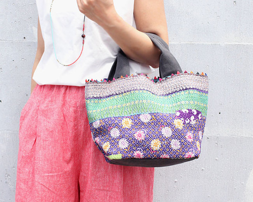 DANIELAGREGIS cotton100% 刺繍トートバッグ DANIELAGREGIS cotton100% 刺繍トートバッグ