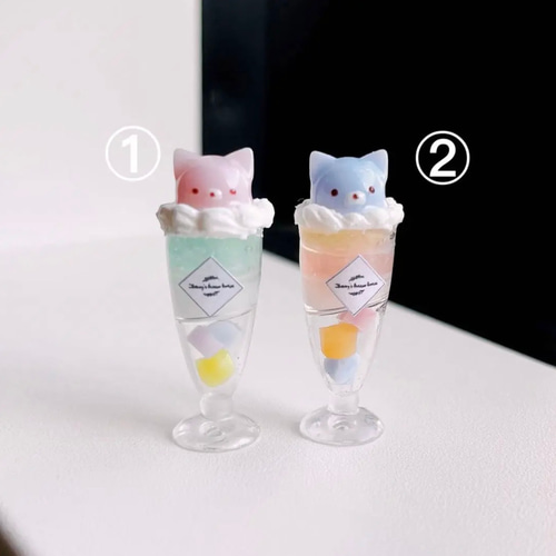 おまとめ中　ぐで猫　フェイクスイーツ　パフェ おまとめ中 ぐで猫 フェイクスイーツ パフェ お品書き一覧