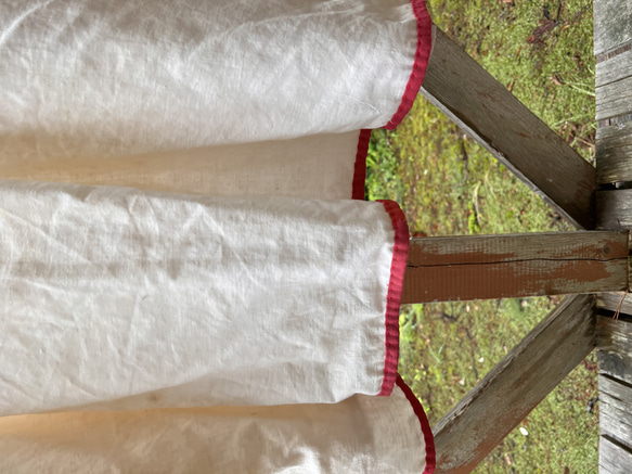 古布 リメイク ロング ワンピース 手縫い 四角い服シリーズ シンプルという個性 7枚目の画像
