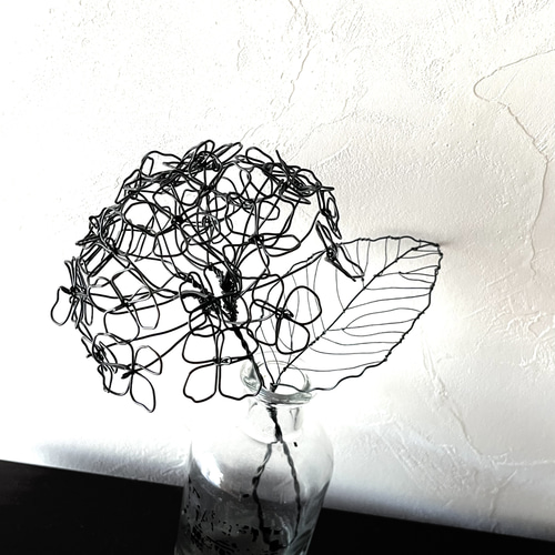 ワイヤークラフト　大きな紫陽花オブジェ　専用画面　ワイヤーアート ワイヤークラフト 大きな紫陽花オブジェ 専用画面 ワイヤーアート