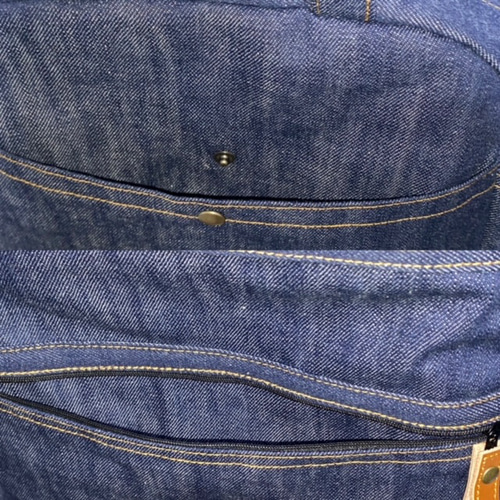 ☆ハンドメイド☆岡山デニム☆男女兼用☆4wayボストンバッグ 男女兼用☆ハンドメイド☆岡山デニム☆4wayボストンバッグ