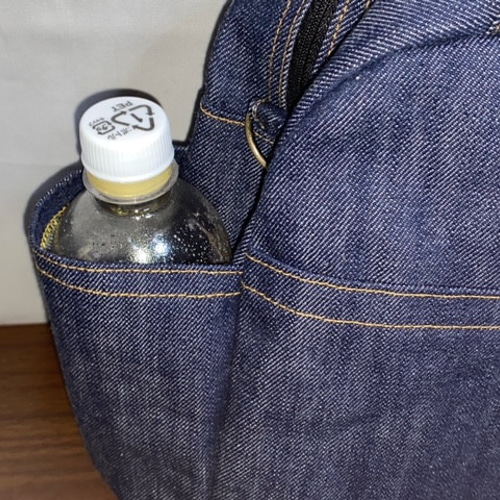 男女兼用☆ハンドメイド☆岡山デニム☆4wayボストンバッグ