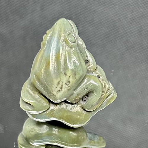 最新作品 瓢箪乗る蛙 ネックレス・ペンダント ケンちゃんの