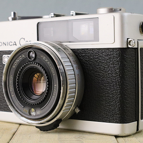 完動品/3ヶ月保証】オールドフィルムカメラ KONICA C35