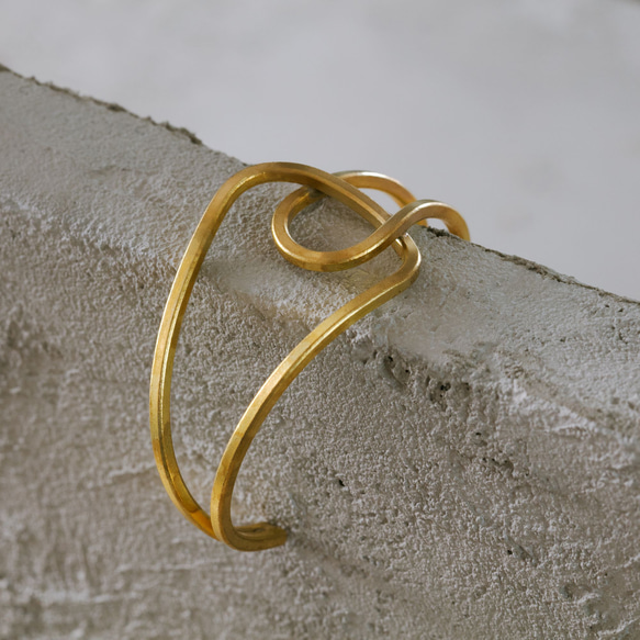 新品未使用 イタリア製 K18バングル アンティークデザイン6.3g K18 イエローゴールド バングル イタリア製– ジュエリー柿屋