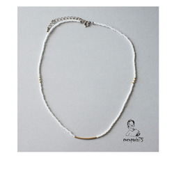 ビーズネックレス 白 ネックレス・ペンダント Cocoparis75 通販