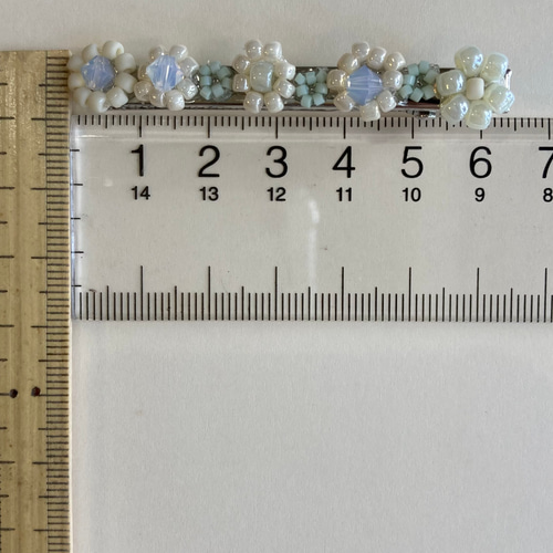 紫色ビーズ装飾クリップヘアアクセサリー ククシュゼット 正規商品 ヘア アクセ クリップ 蝶 虫 かわいい