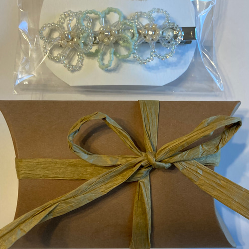 ビーズアクセサリー』フラワービーズ♡ヘアアクセサリー♪ビーズ