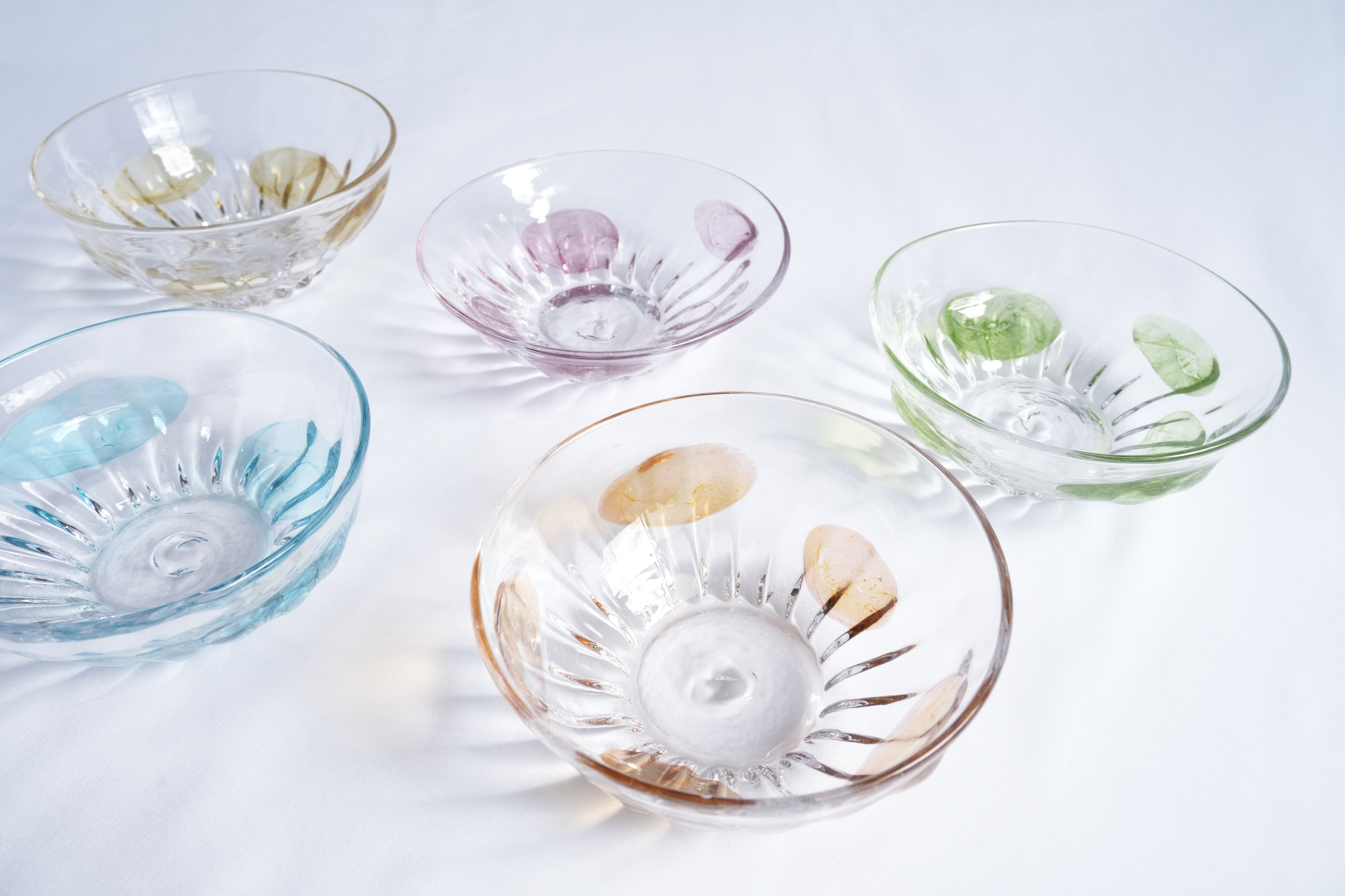 水玉サラダボウル/オパール