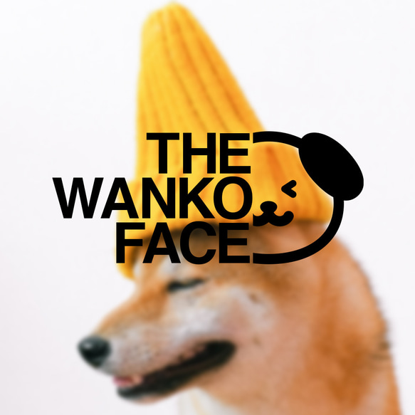 THE WANKO FACE わんちゃん ワンコ ステッカー 犬 ペット グッツ 2枚目の画像