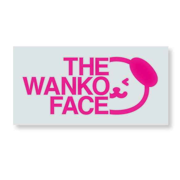 THE WANKO FACE わんちゃん ワンコ ステッカー 犬 ペット グッツ 8枚目の画像