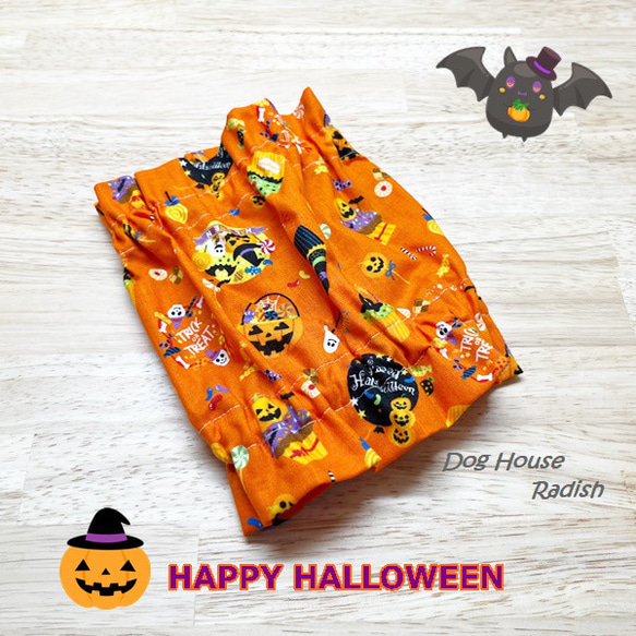 りー様❤️HALLOWEEN♡たこウィンナー♡タンク♡大型犬♡ハンドメイド犬服