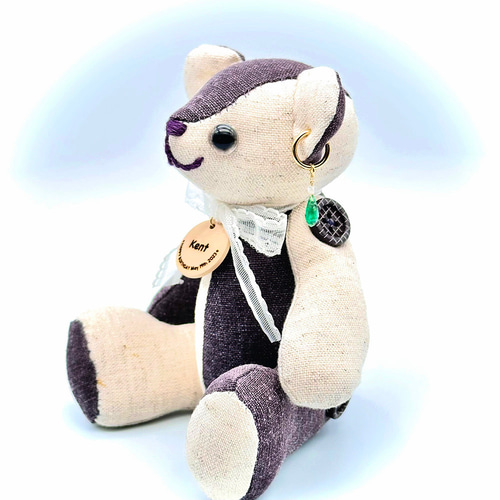 送料無料 ☆ Happy Bear & Birth stones 名入れ・ギフトに最適！可愛い