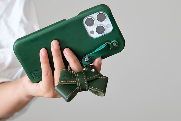 iPhone17 16 15 14 Pro MAX ケース iPhoneケース リボン 本革 ケース