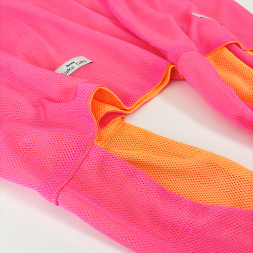 数量限定 再販】ネオンなメッシュバッグ 蛍光色 ネオンピンク ネオン