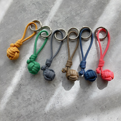 Monkey Fist Knot Keyring 1枚目の画像