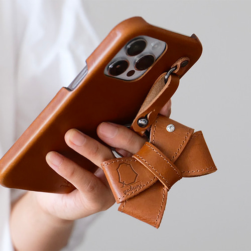 スマホショルダー スマホケース iPhone リボン band-09 スマホショルダー スマホケース iPhone リボン band-09 - メルカリ