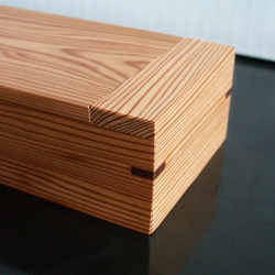 ●屋久杉　木製　筆箱　ペンケース　小物入れ　K１４４ 9枚目の画像