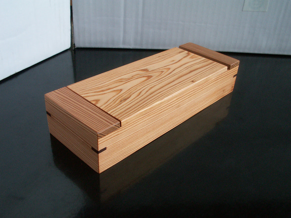 屋久杉小物入れC 手作り木工 ○屋久杉 木製 筆箱 ペンケース 小物入れ K144 ペンケース 森