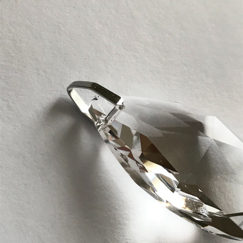 50mm＊大きな雫＊クリア＊サンキャッチャーのトップです