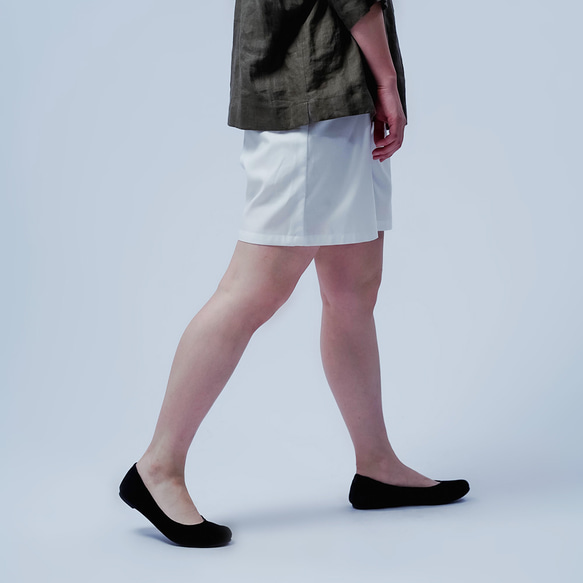 [soco] 只剩下幾個了！觸感超柔軟！太光滑嬌小褲/白色 p003j-white 第7張的照片